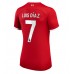 Liverpool Luis Diaz #7 Hemma matchtröja Dam 2023-24 Kortärmad Billigt